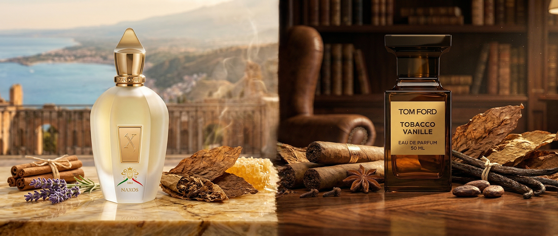 Xerjoff Naxos vs Tom Ford Tobacco Vanille – który gourmand wygrywa