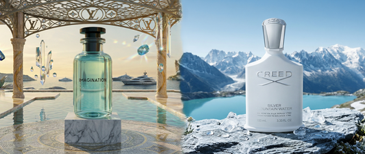 Louis Vuitton Imagination vs Creed Silver Mountain Water – świeży luksus kontra klasyka