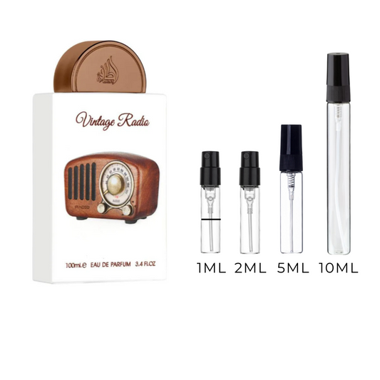 Lattafa Pride Vintage Radio - odlewki perfum 1 ml, 2ml, 5ml i 10ml