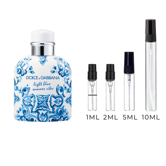 Dolce & Gabbana Light Blue Pour Homme Summer Vibes - odlewki perfum 1 ml, 2ml, 5ml i 10ml
