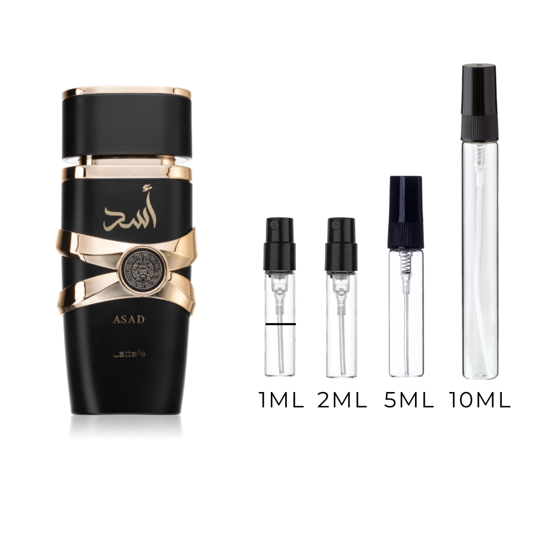Lattafa Asad - odlewki perfum 1 ml, 2ml, 5ml i 10ml