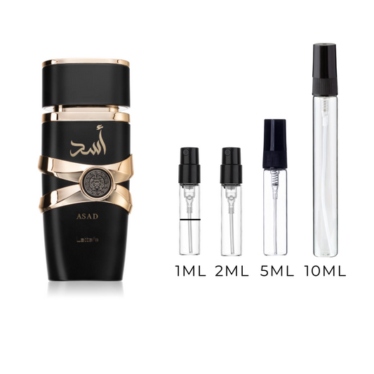 Lattafa Asad - odlewki perfum 1 ml, 2ml, 5ml i 10ml
