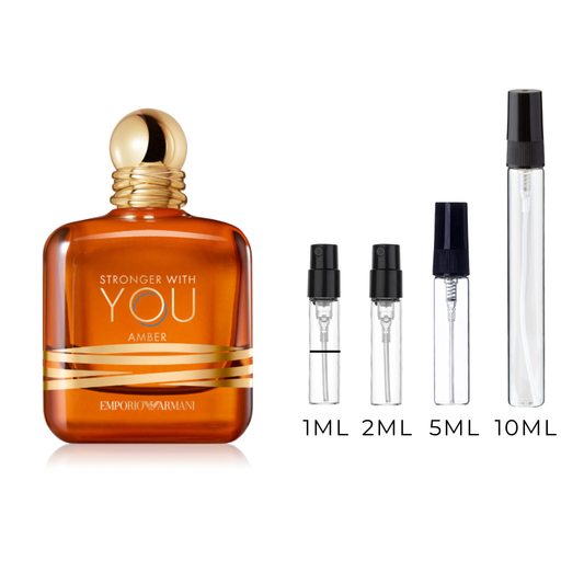Emporio Armani Stronger With You Amber - odlewki perfum 1 ml, 2ml, 5ml i 10ml
