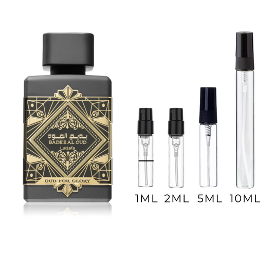 Lattafa Bade’e Al Oud Oud for Glory - odlewki perfum 1 ml, 2ml, 5ml i 10ml