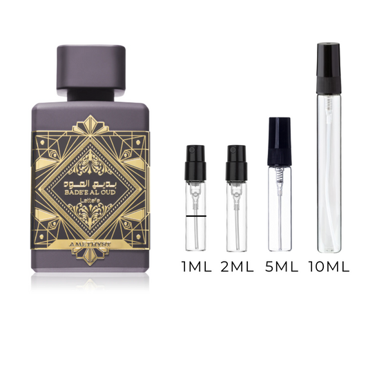 Lattafa Bade’e Al Oud Amethyst - odlewki perfum 1 ml, 2ml, 5ml i 10ml