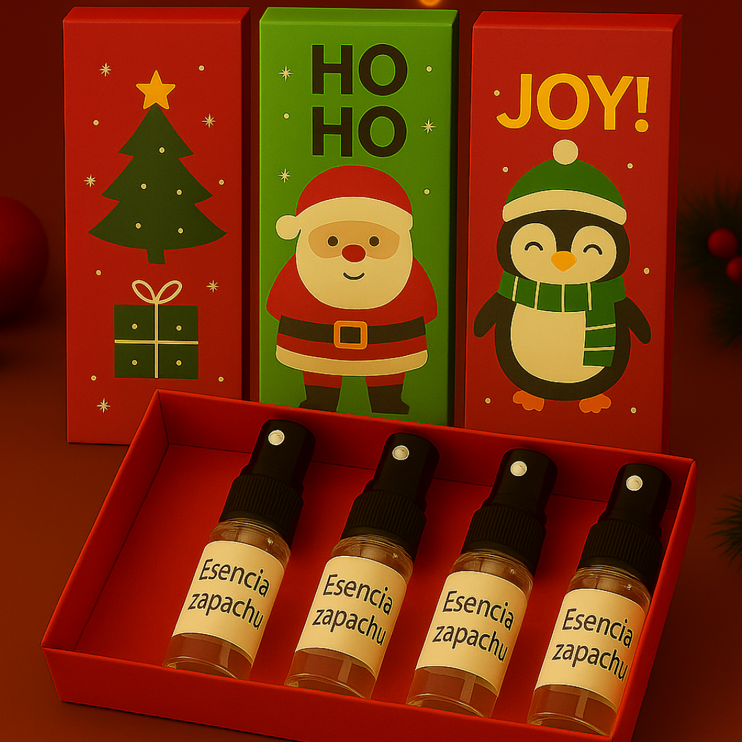 Świąteczny Zestaw Męskich Niszowych Odlewek 4szt.