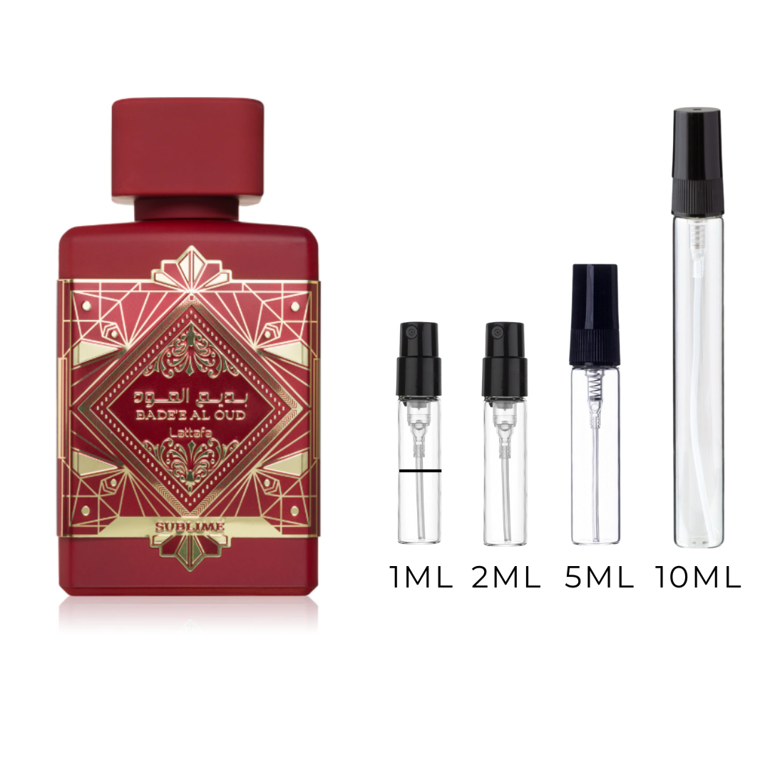 Lattafa Bade'e Al Oud Sublime - odlewki perfum 1 ml, 2ml, 5ml i 10ml