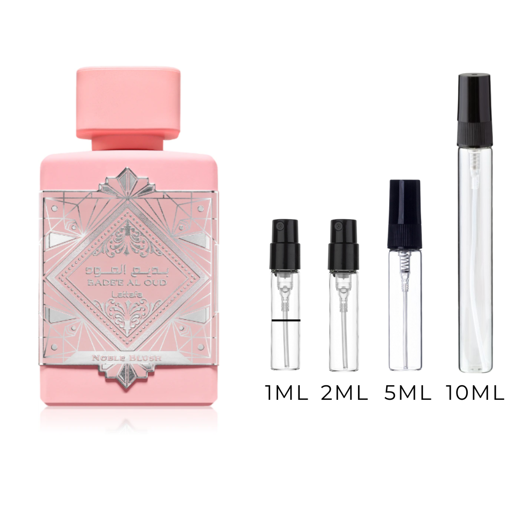 Lattafa Bade'e Al Oud Noble Blush - odlewki perfum 1 ml, 2ml, 5ml i 10ml