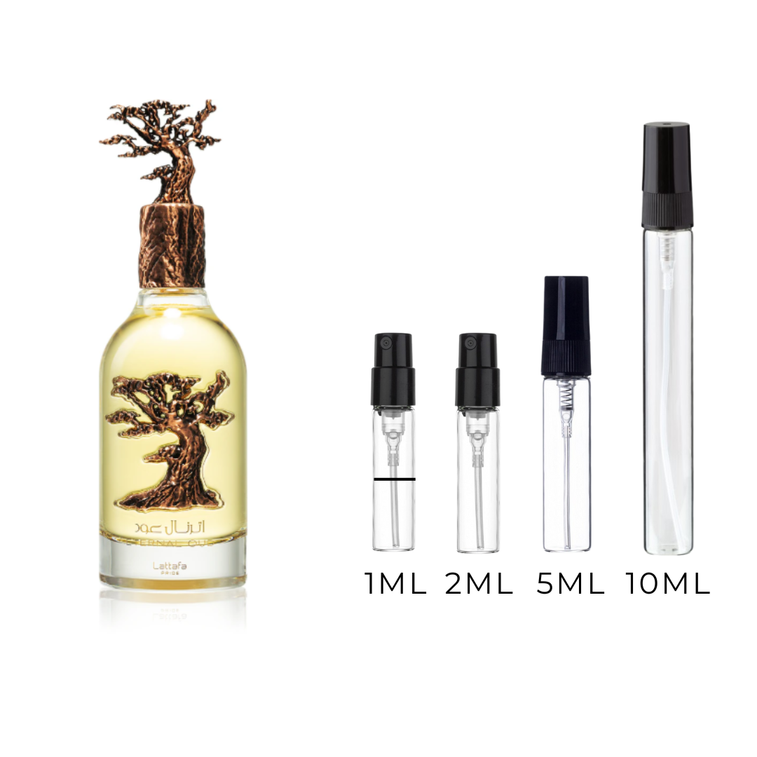 Lattafa Eternal Oud - odlewki perfum 1 ml, 2ml, 5ml i 10ml