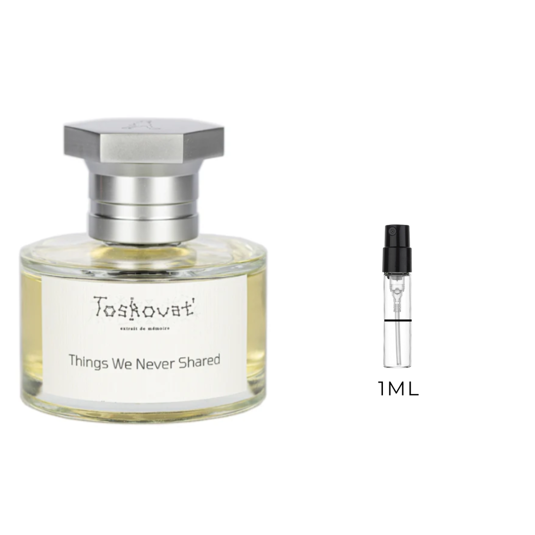 Toskovat Things We Never Shared - odlewka 1ml