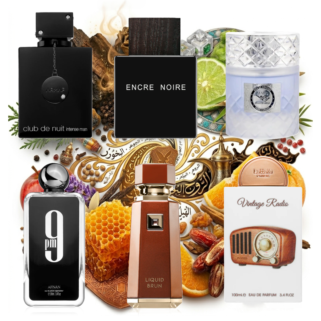 Set of 7 Arabic Men's Decants