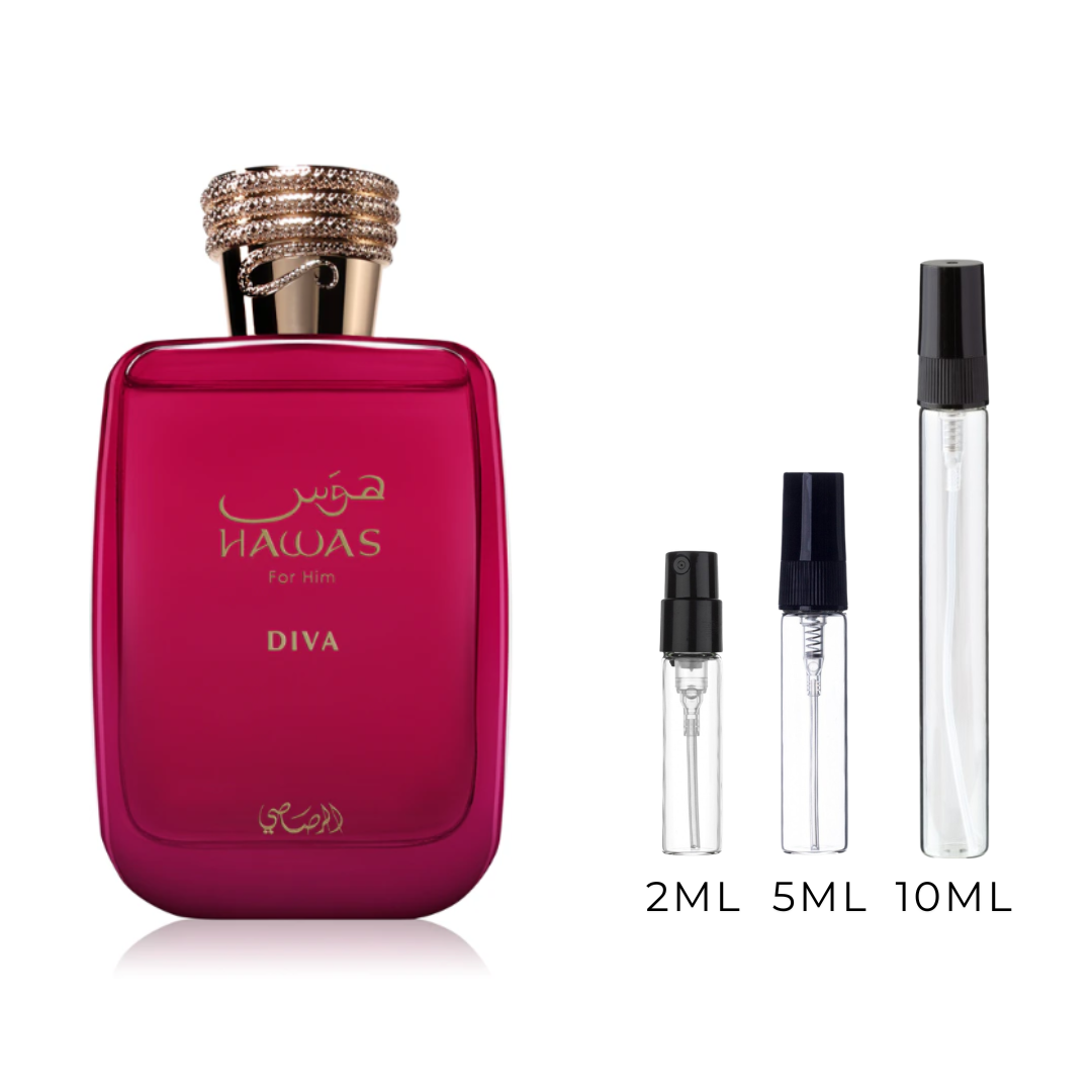Rasasi Hawas Diva - odlewki perfum  2ml, 5ml i 10ml