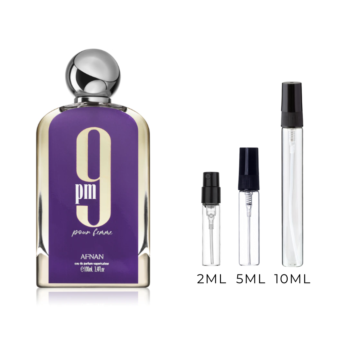 Afnan 9PM Pour Femme - odlewki perfum 2ml, 5ml i 10ml