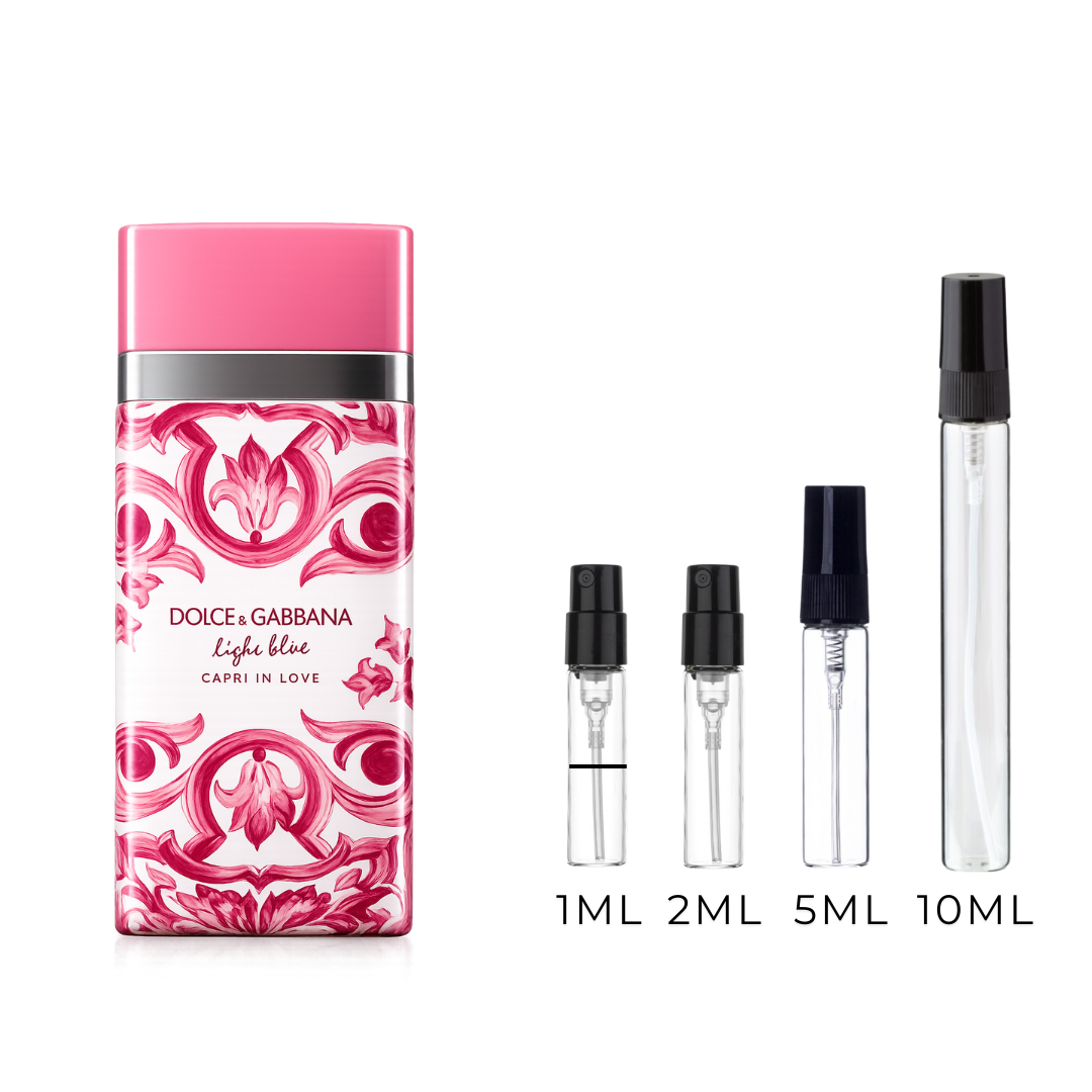 Dolce & Gabbana Light Blue Capri In Love - odlewki perfum 1 ml, 2ml, 5ml i 10ml