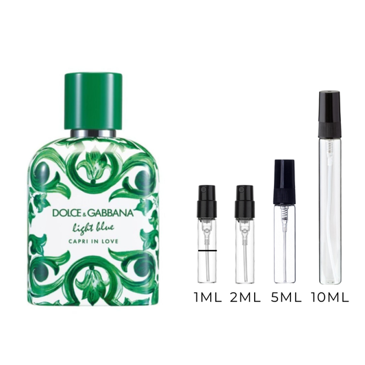 Dolce & Gabbana Light Blue Capri In Love Pour Homme - odlewki perfum 1 ml, 2ml, 5ml i 10ml