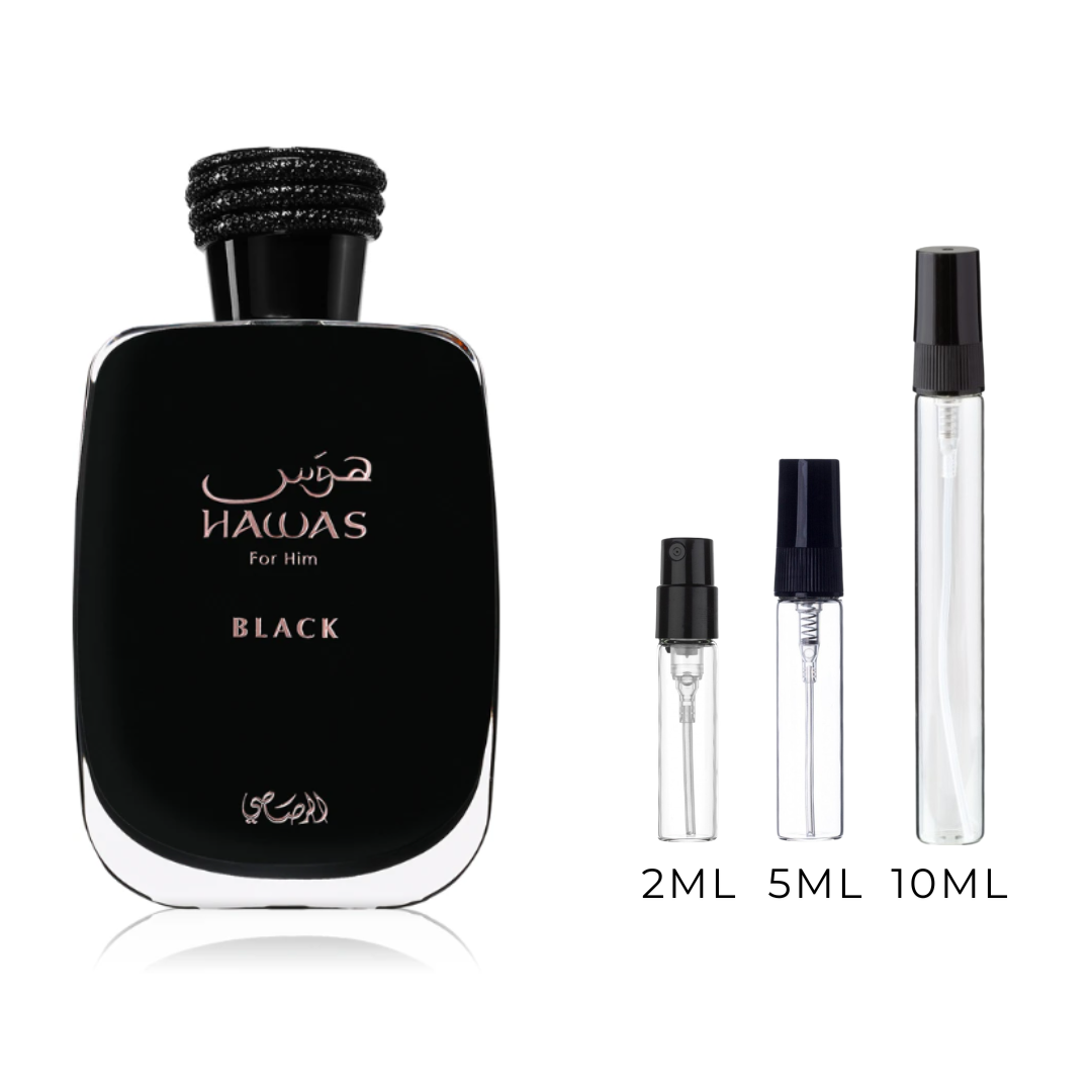 Rasasi Hawas Black - odlewki perfum 2ml, 5ml i 10ml