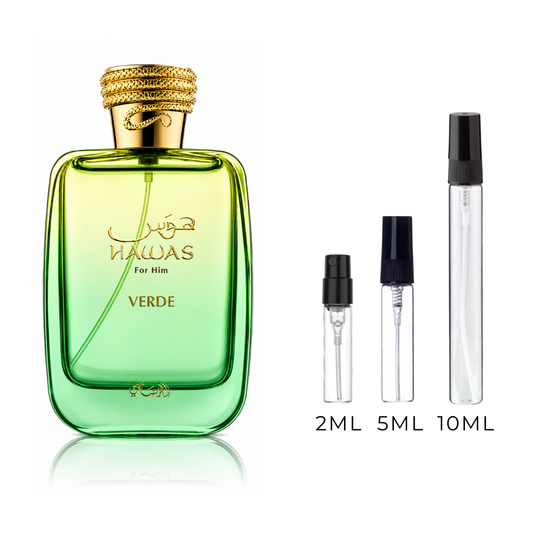Rasasi Hawas Verde - odlewki perfum 2ml, 5ml i 10ml