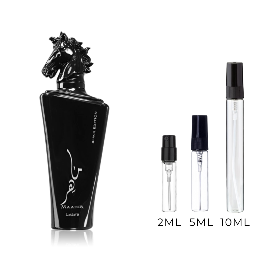 Lattafa Maahir Black Edition - odlewki perfum 2ml, 5ml i 10ml