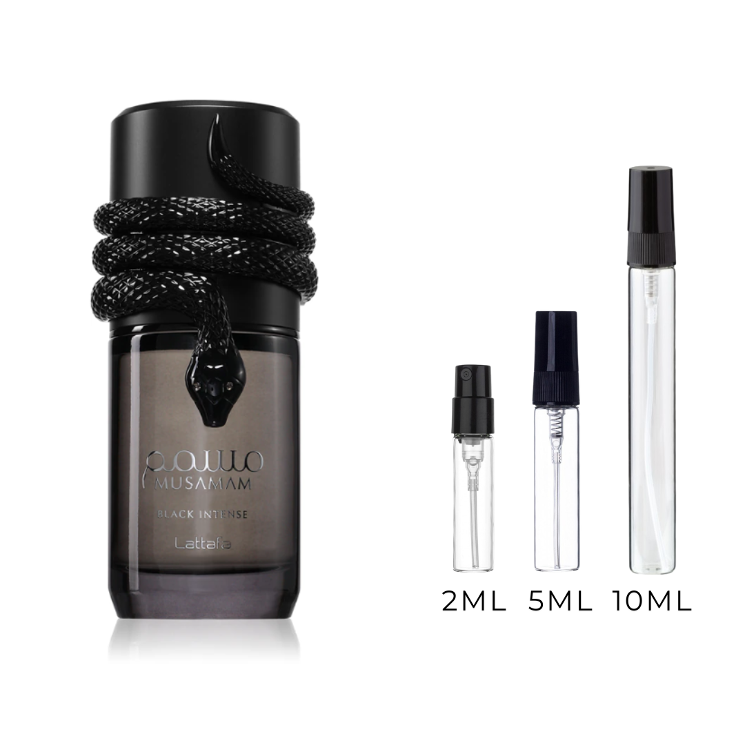 Lattafa Musamam Black Intense - odlewki perfum 2ml, 5ml i 10ml