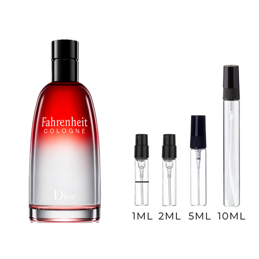 Dior Fahrenheit Cologne - odlewki perfum 1 ml, 2ml, 5ml i 10ml