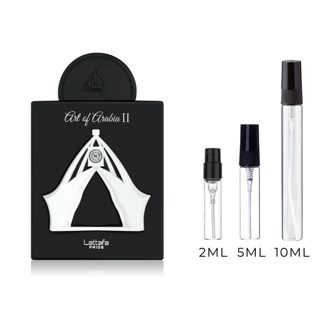 Lattafa Art of Arabia II - odlewki perfum 2ml, 5ml i 10ml