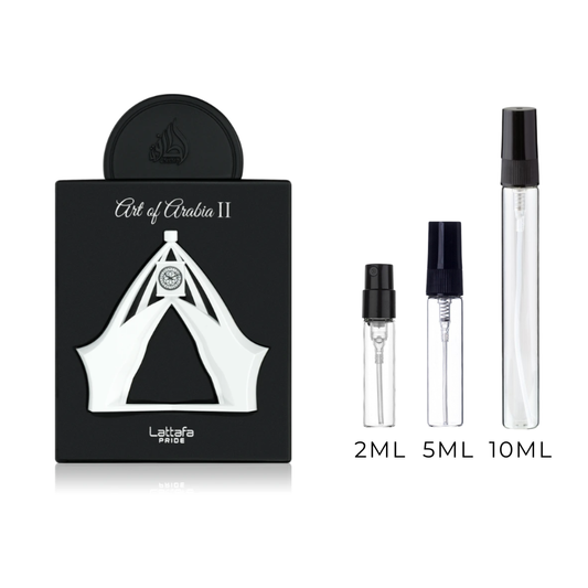 Lattafa Art of Arabia II - odlewki perfum 2ml, 5ml i 10ml