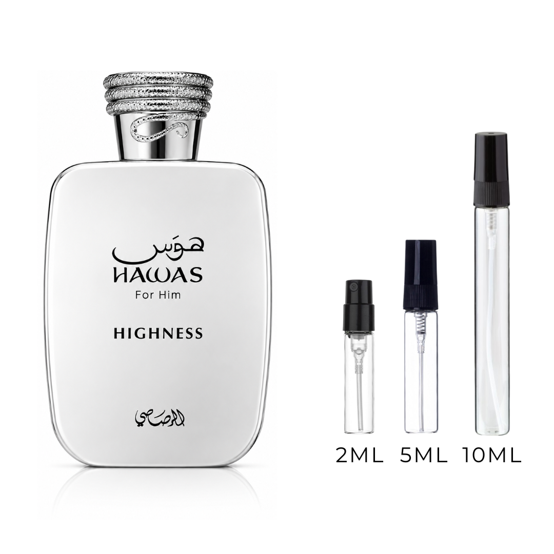 Rasasi Hawas Highness - odlewki perfum 2ml, 5ml i 10ml