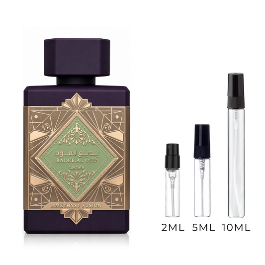 Lattafa Bade’e Al Oud Amethyst Fusion - odlewki perfum 2ml, 5ml i 10ml