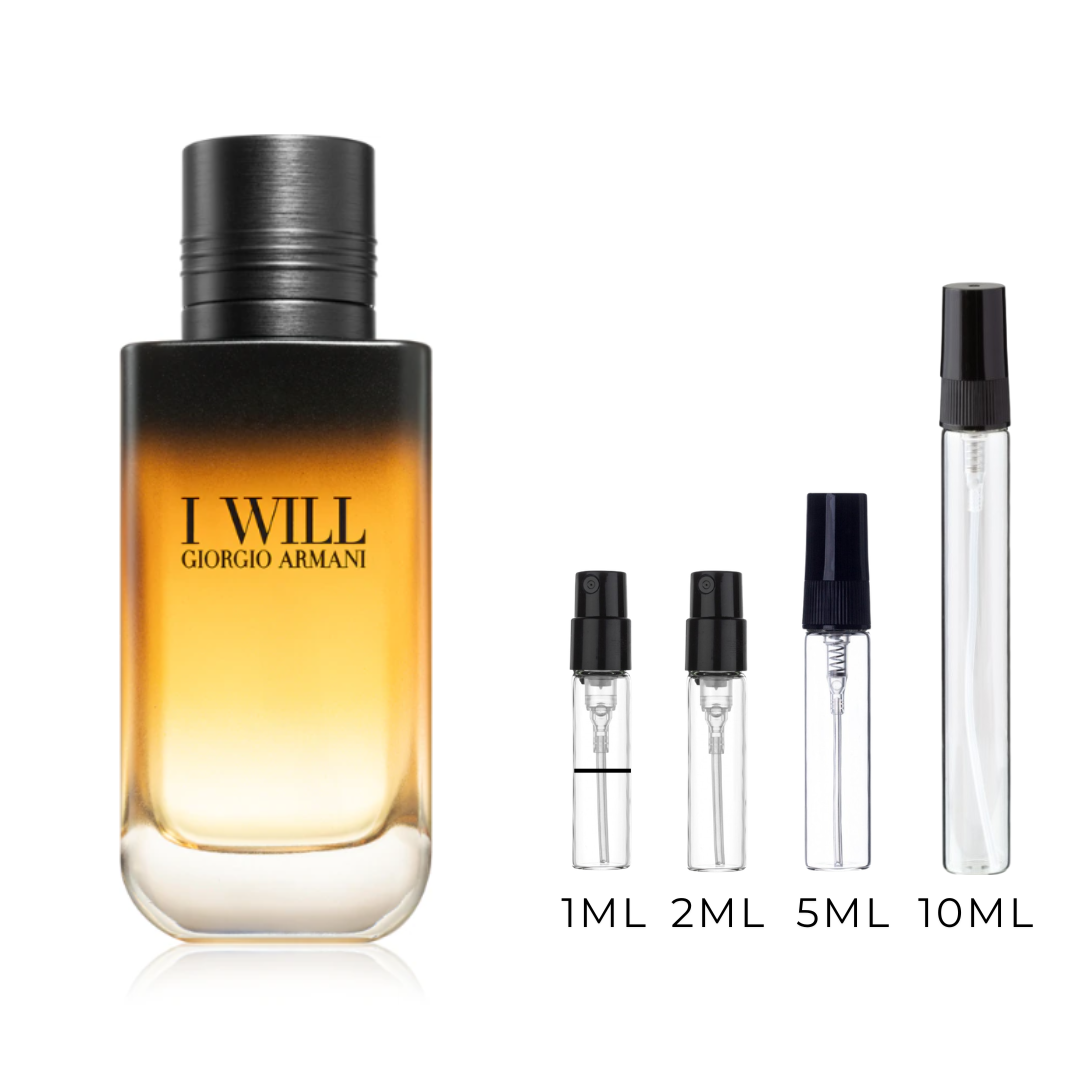 Giorgio Armani I Will - odlewki perfum 1 ml, 2ml, 5ml i 10ml