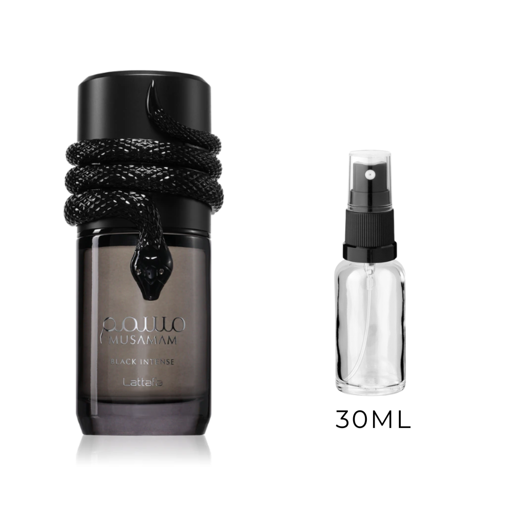 Lattafa Musamam Black Intense - odlewka 30ml